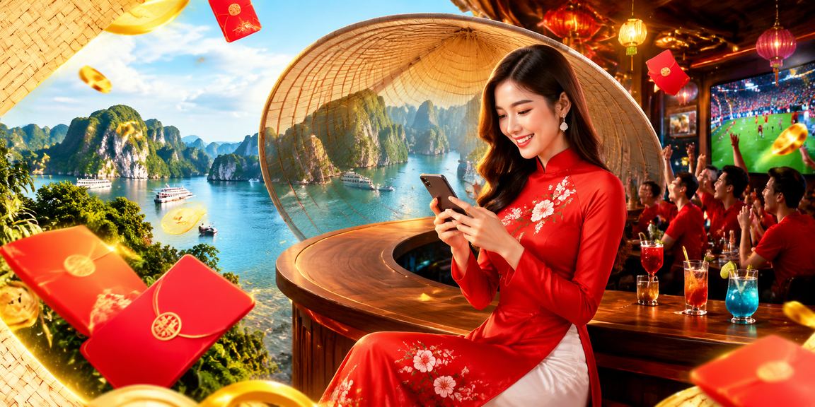 Người chơi sử dụng voucher vf666 trên điện thoại di động với giao diện tối ưu